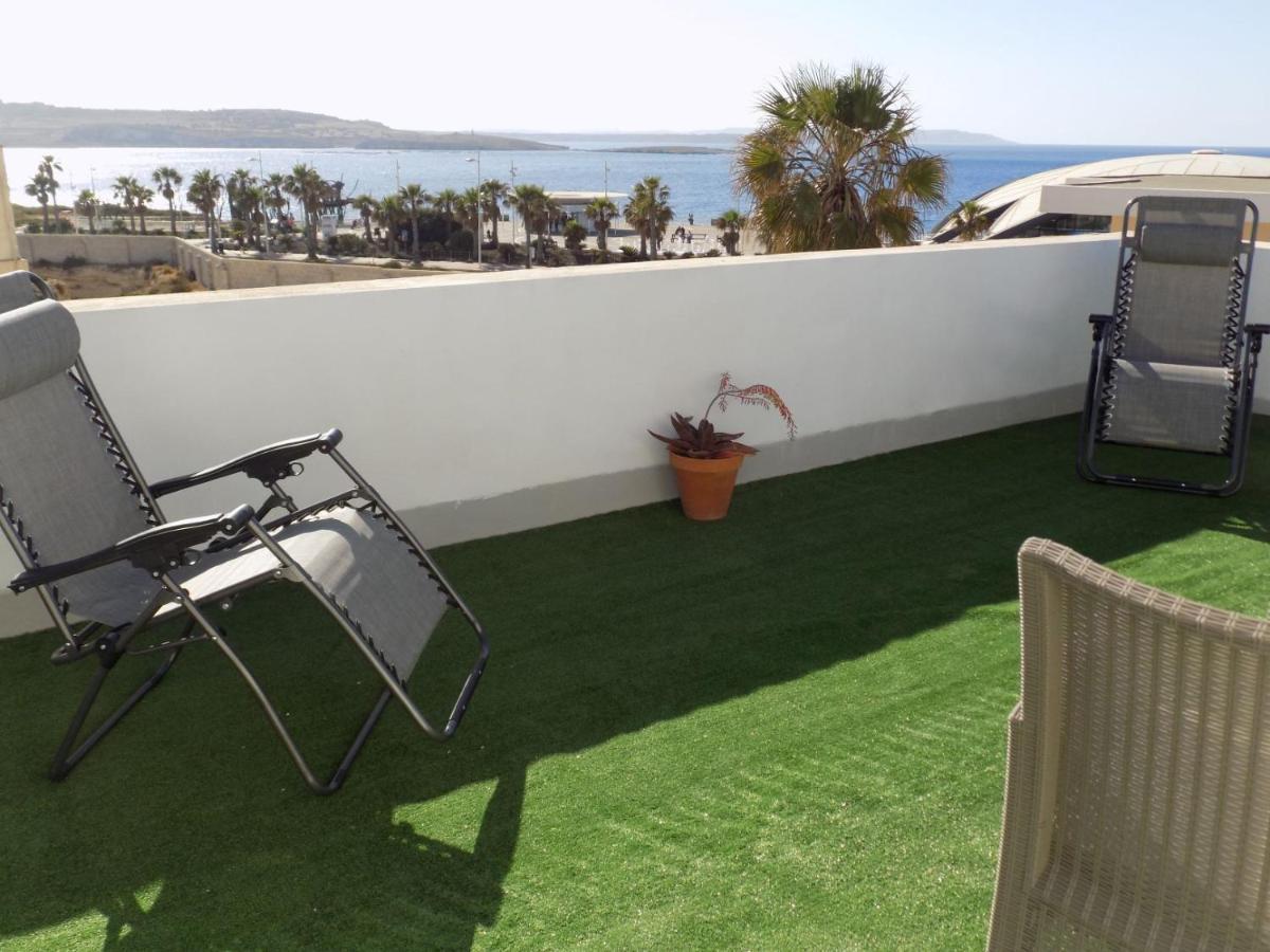 Sunshine Holiday Apartment 8 With Spectacular Seaviews St. Paul's Bay Exterior foto